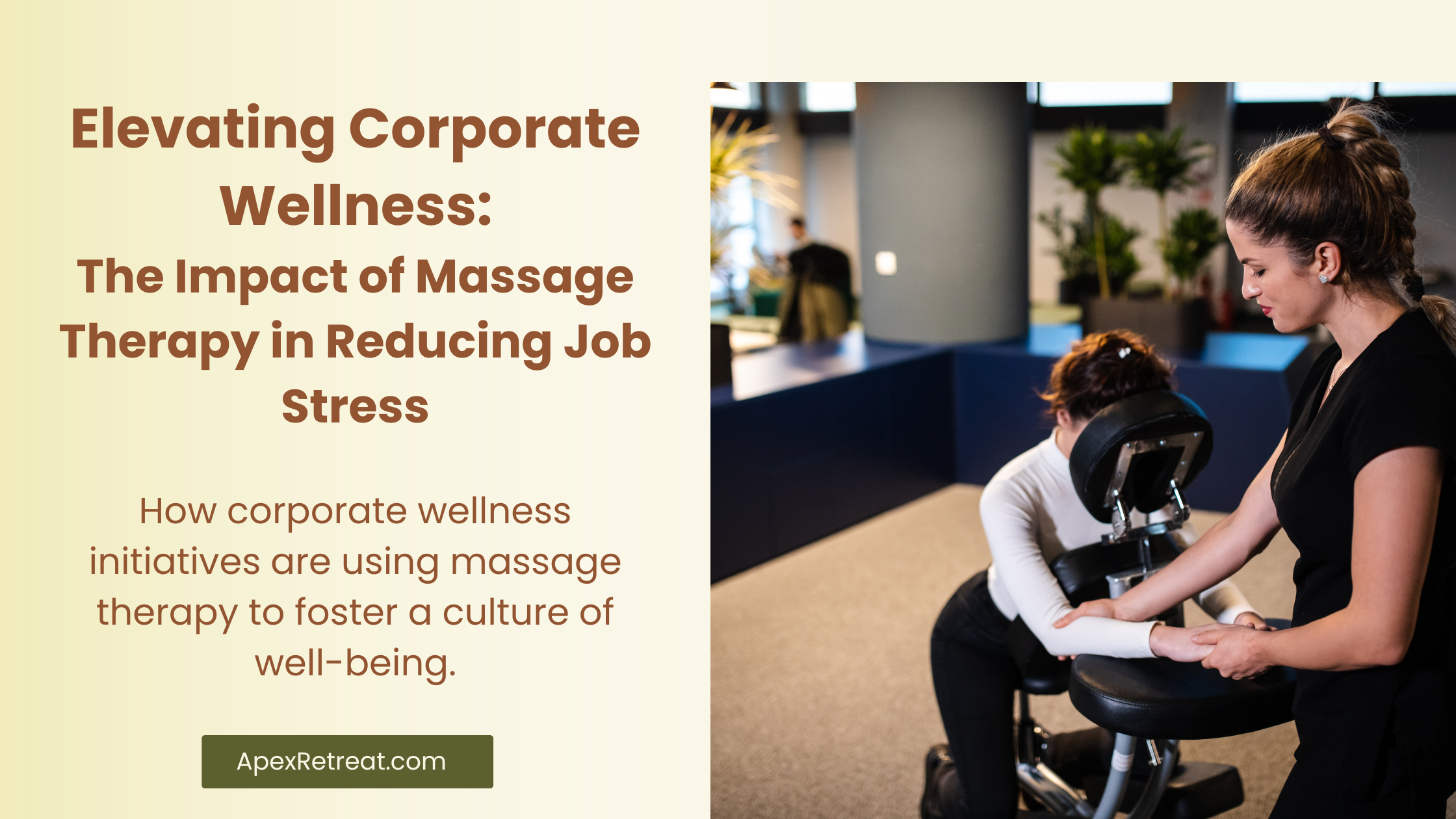 Office massage therapist best sale